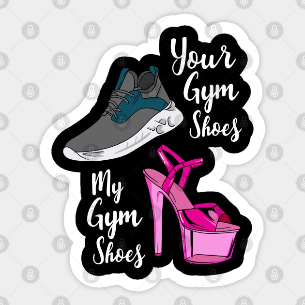 My Gym Shoes Sticker by maxdax